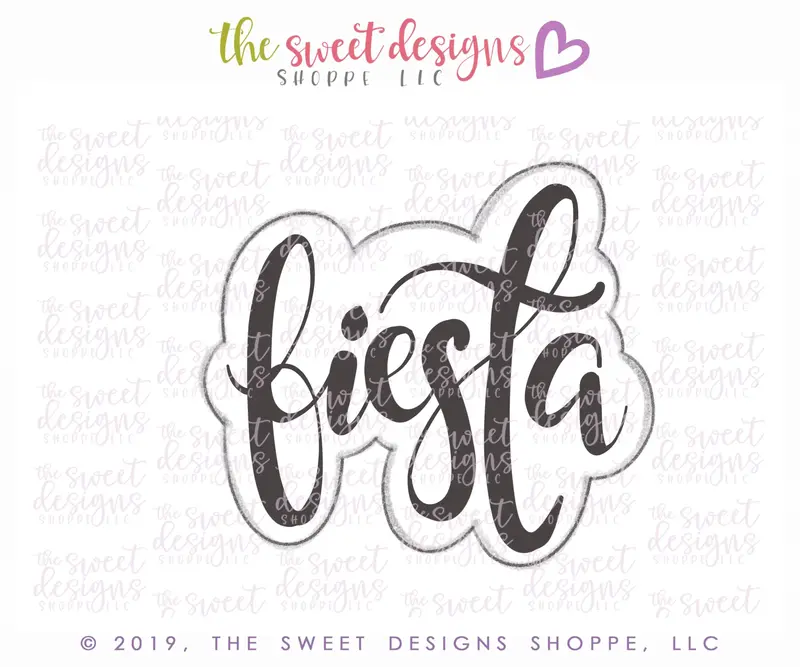 Fiesta Plaque - Cookie Cutter