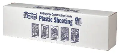 Film-Gard Plastic Sheeting 6 mil X 16 ft. W X 100 ft. L Polyethylene Black 1 pk - Open Box