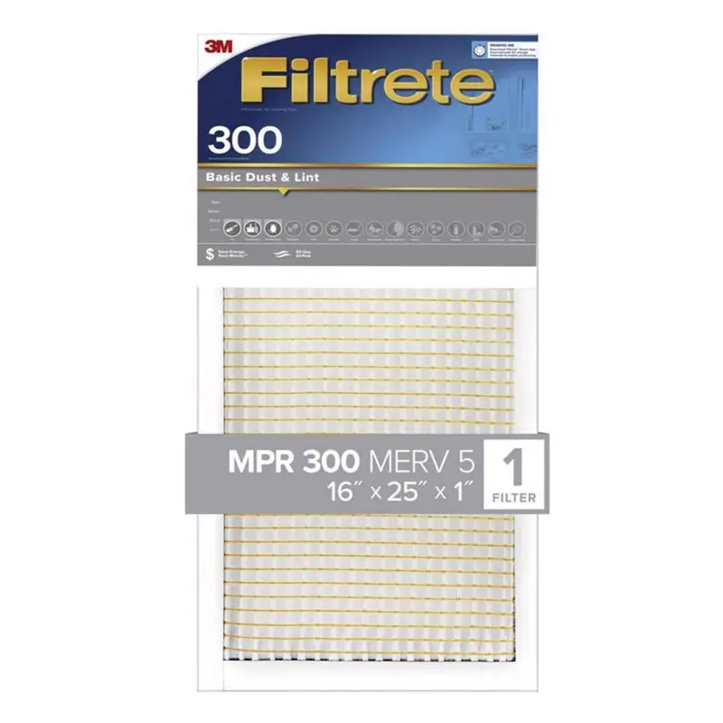 Filtrete 16 in. W X 25 in. H X 1 in. 300 MPR Pleated Filter Dust (Pack of 4) - Deal of The Week
