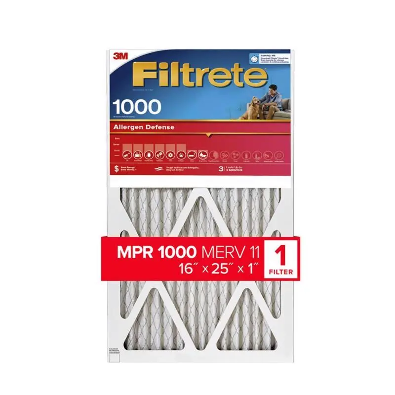Filtrete 16 in. W X 25 in. H X 1 in. D 11 MERV Pleated Allergen Air Filter 1 pk - Deal of The Week