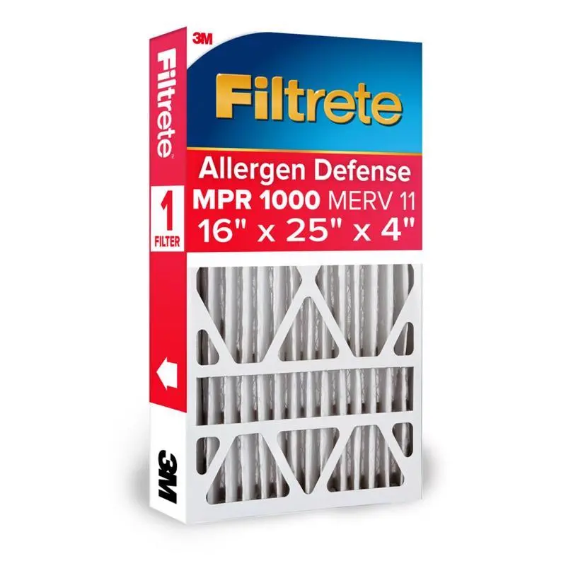 Filtrete 16 in. W X 25 in. H X 4 in. D Pleated 11 MERV Pleated Allergen Air Filter - Deal of The Week