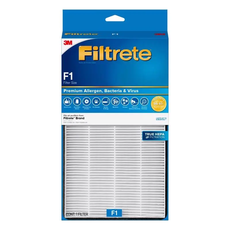 Filtrete 3M 12 in. H X 6.75 in. W Rectangular HEPA Air Purifier Filter 1 pk - Deal of The Week