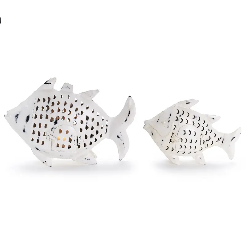 Fish Sculptures Set Of 4 By Tozai Home