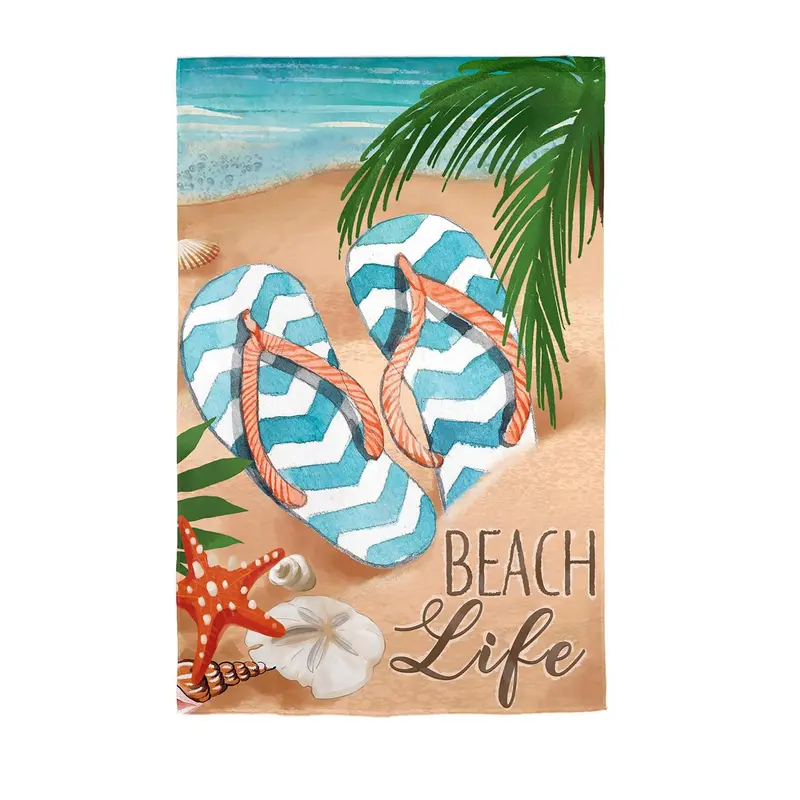 Flip Flop Life Suede House Flag