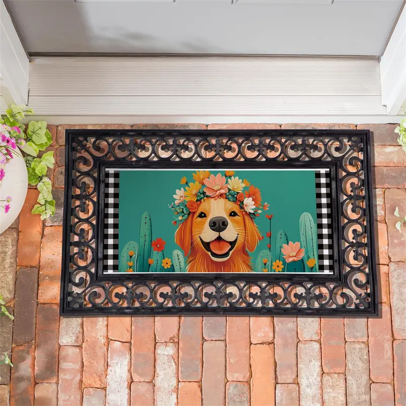 Floral Dog Sassafras Switch Mat