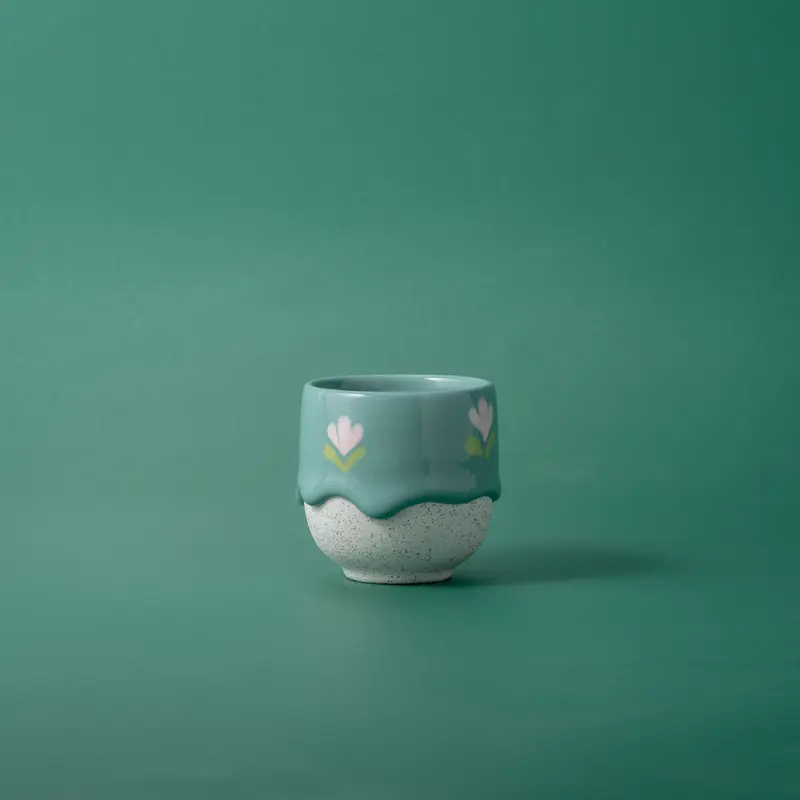 Floral Espresso Cup
