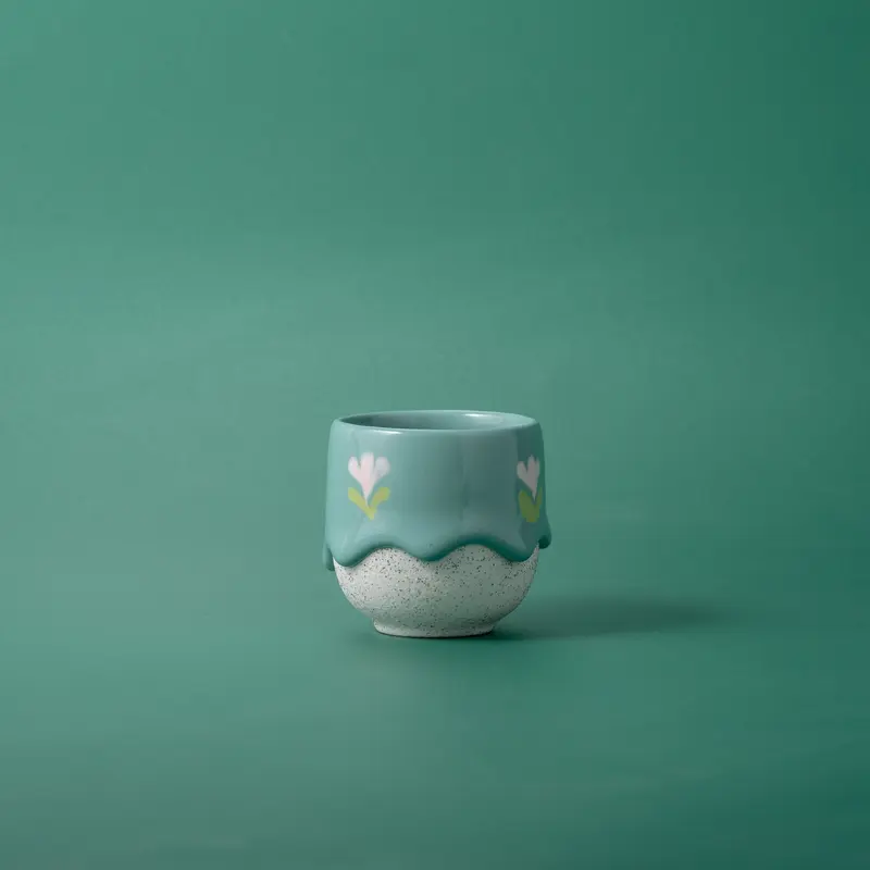 Floral Espresso Cup