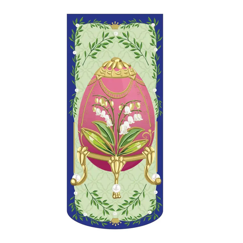 Floral Faberge Egg Everlasting Impression
