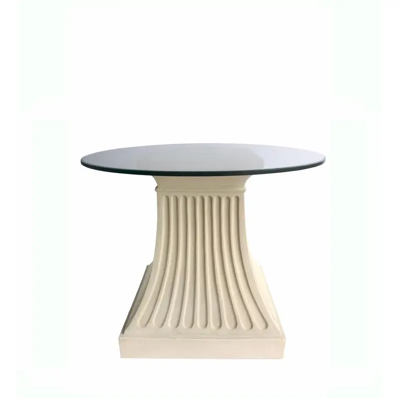 Fluted Dining Table By Anderson Teak