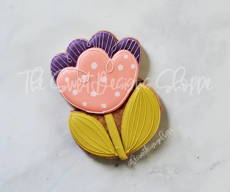 Folk Flower - Cookie Cutter