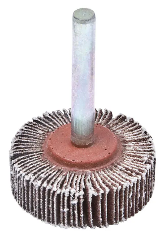 Forney 1-1/2 in. D X 1/4 in. Aluminum Oxide Flap Wheel 80 Grit 1 pc - Open Box