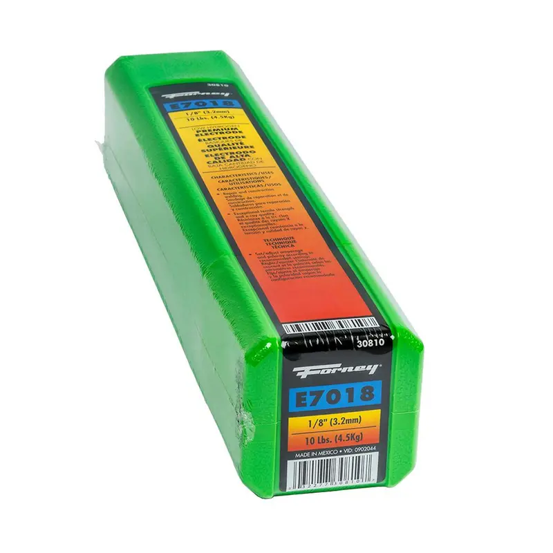 Forney 1/8 in. D X 14 in. L E7018 Mild Steel Welding Electrodes 84000 psi 10 lb 1 pk - Deal of The Week