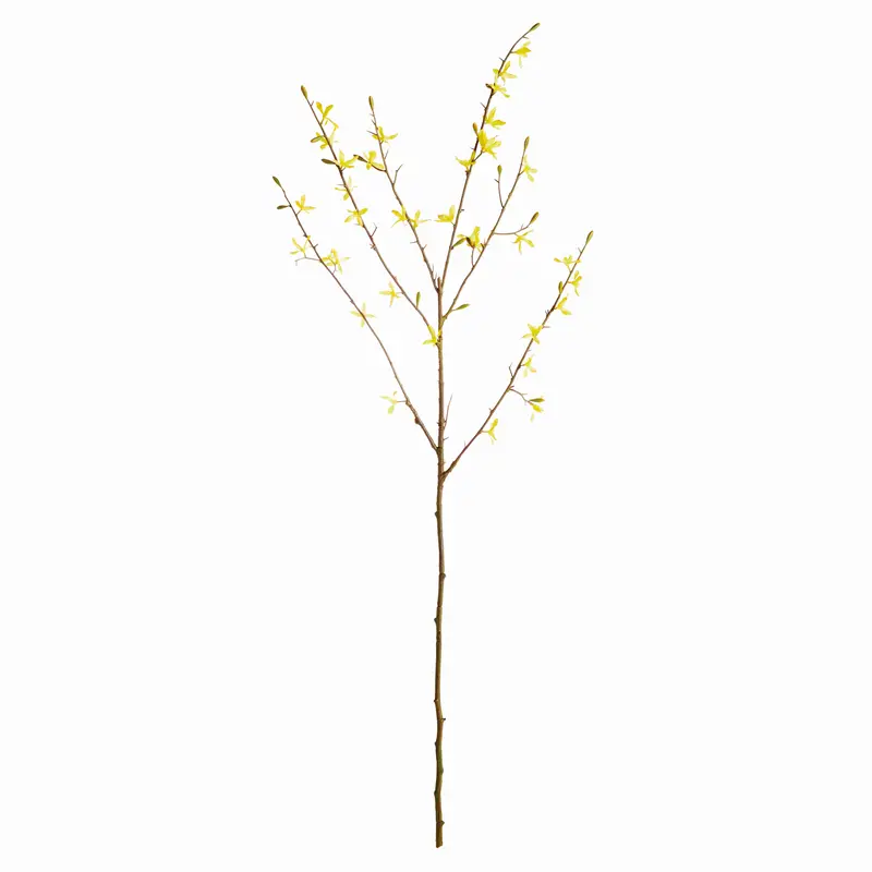 Forsythia Stems 47", Set Of 6