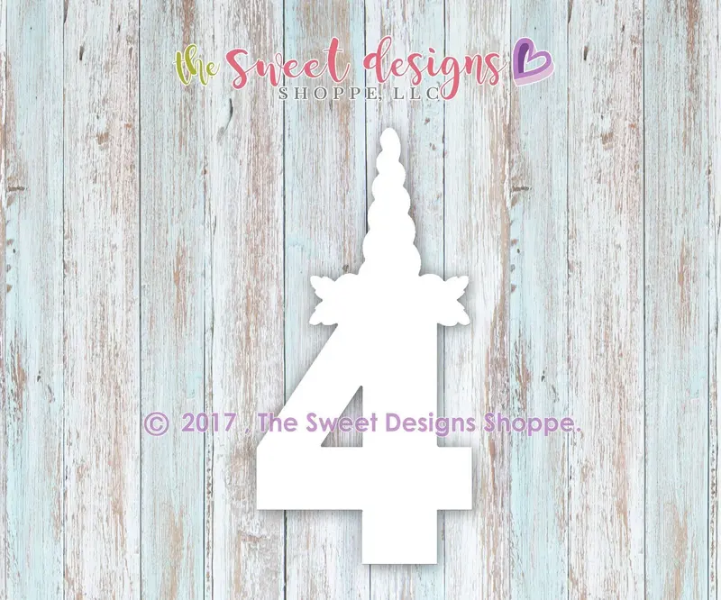 Four Unicorn v2- Cookie Cutter