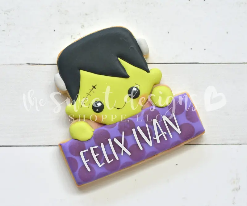Frankenstein Plaque - Cookie Cutter