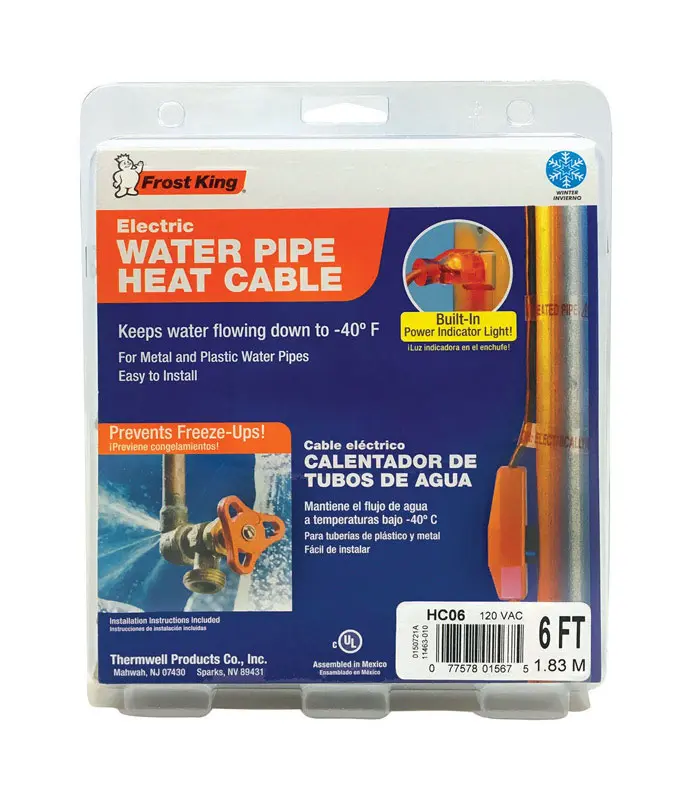 Frost King 6 ft. L Heating Cable For Roof and Gutter/Water Pipe - Deal of The Week