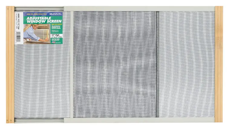 Frost King WB Marvin 21 37 in. W in. Steel Adjustable Window Screen (Pack of 6)