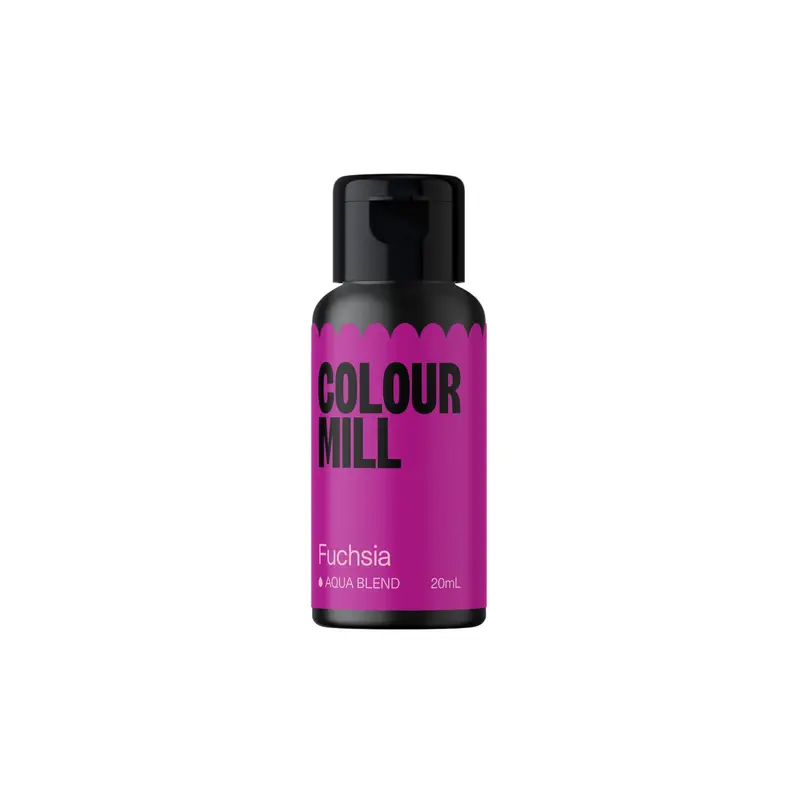 Fuchsia - Aqua Blend - Food Color - 20ml by