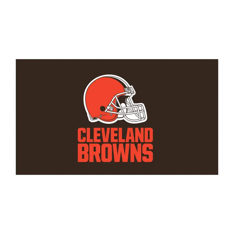 Full Color PVC Mat, 16" x 28", Cleveland Browns