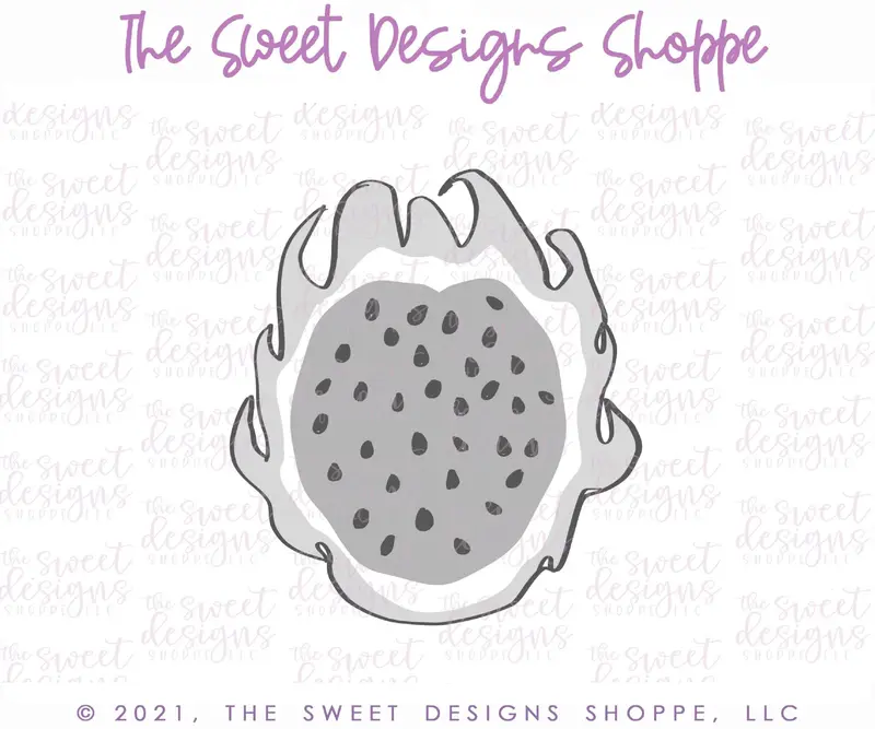 Funky Dragon Fruit - Cookie Cutter