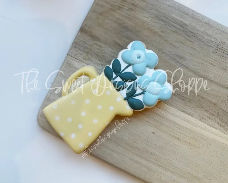 Funky Floral Kettle- Cookie Cutter