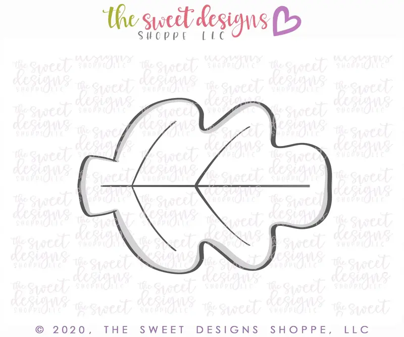 Funky Leaf - Cookie Cutter