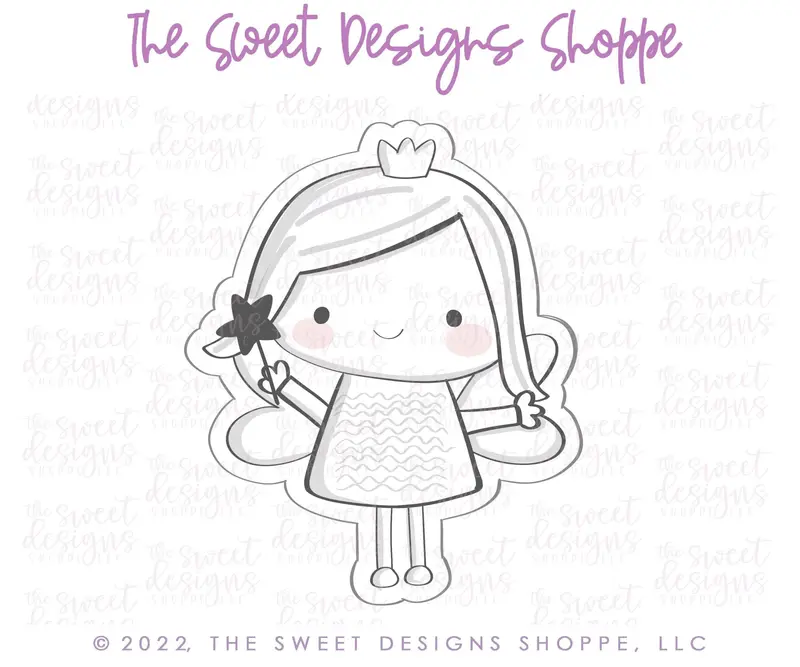 Funky Princess Fairy - Cookie Cutter