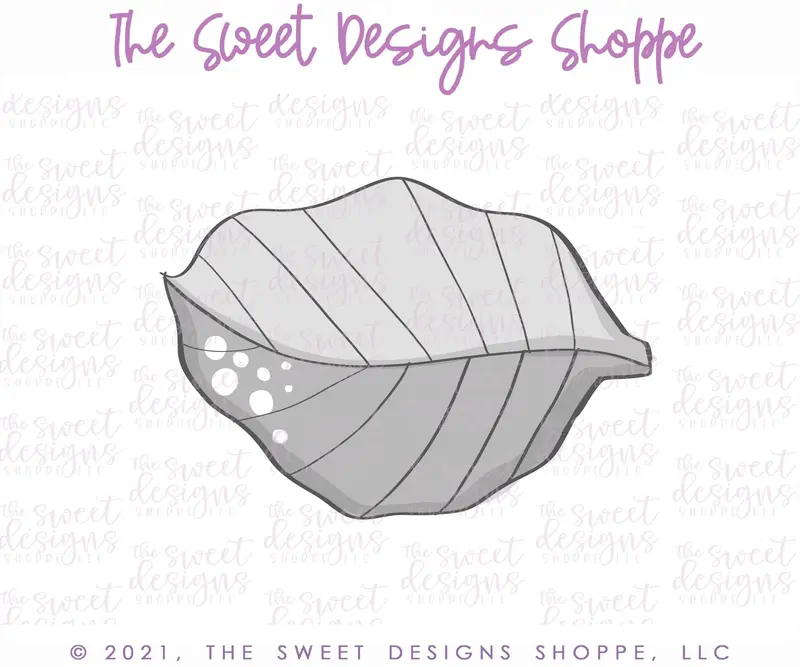 Funky Wide Leaf - Cookie Cutter