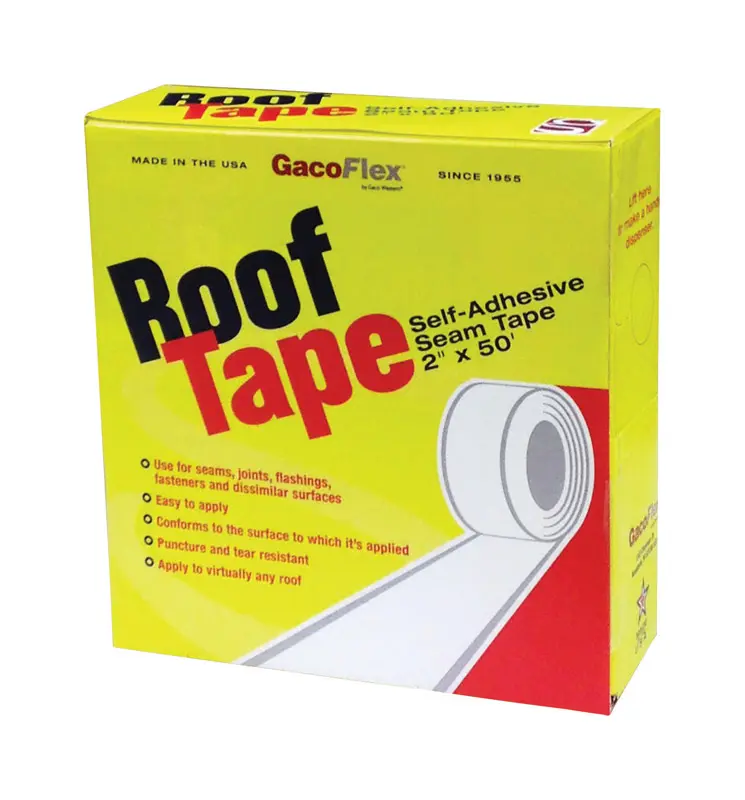 GacoFlex White Butyls and EPDM rubber Roof Tape 2 in. X 50 ft. - Open Box