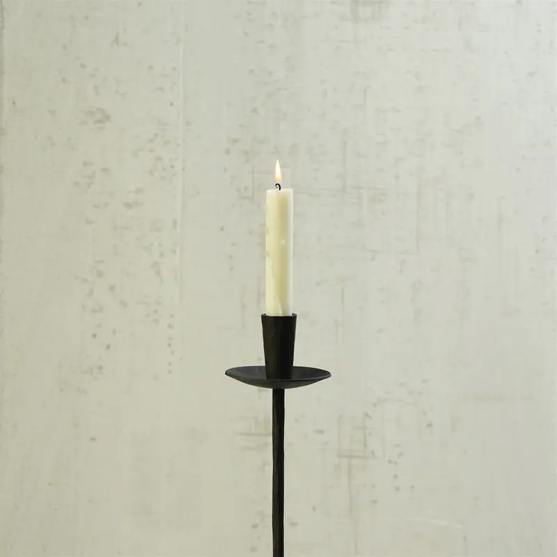 Garden Stake Taper Holder, Iron - Black Set Of 2 By HomArt