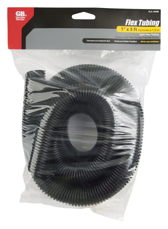 Gardner Bender 60 in. L Black Polyethylene Flex Tube - Open Box