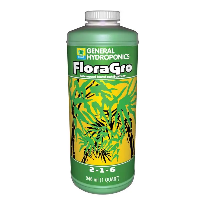 General Hydroponics Floragro Plant Nutrients 1 Qt. - Deal of The Week