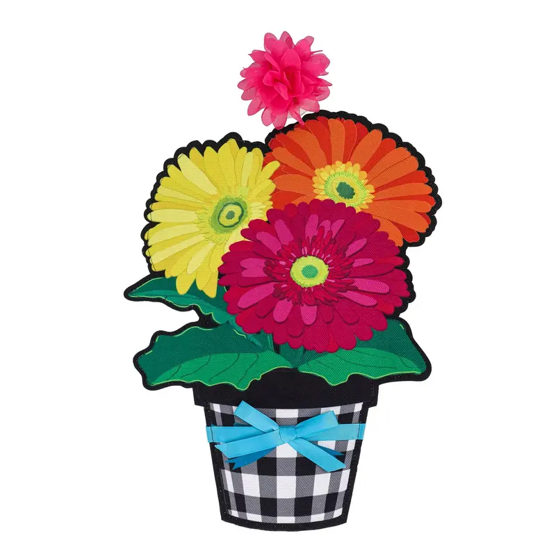 Gerbera Daisy Trio LED Window Decor,2ddw2251