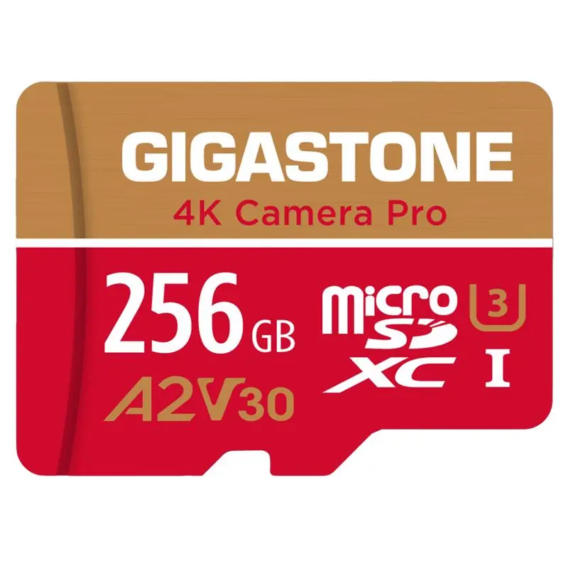Gigastone Micro SD Flash Memory Universal Pack 256 GB 1 pk - Open Box
