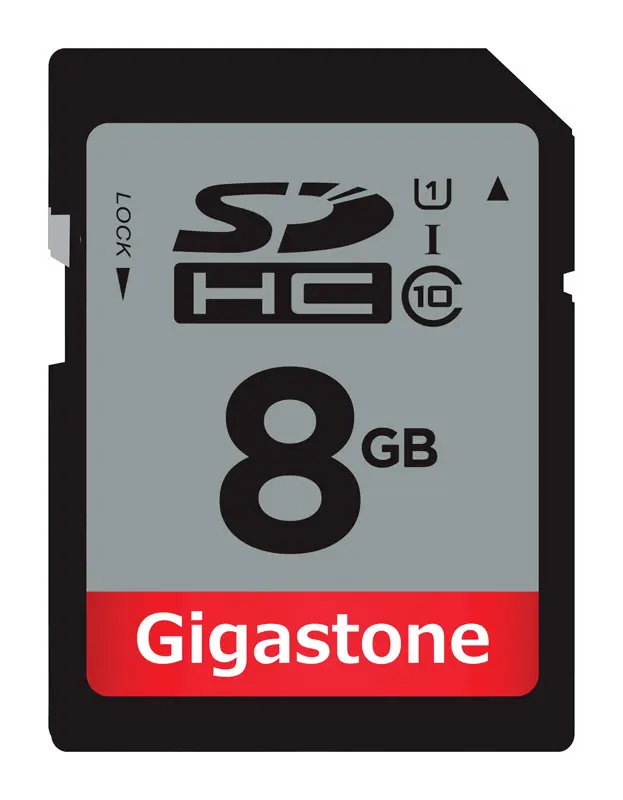 Gigastone SD Flash Memory Card 1 pk - Open Box