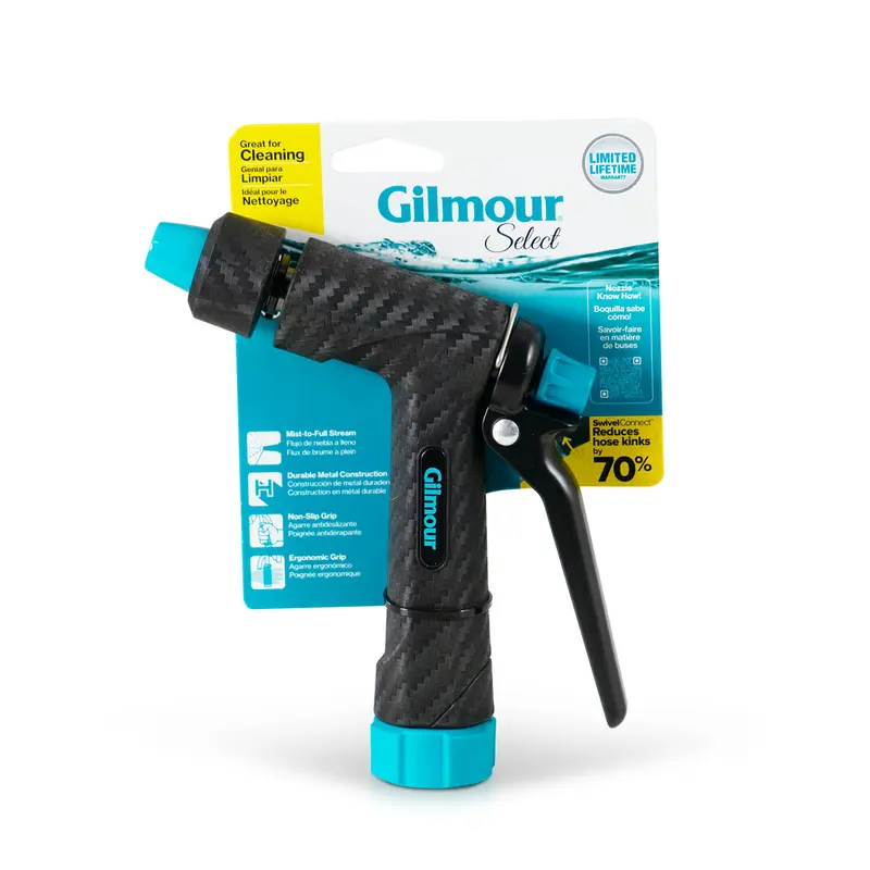Gilmour® Select Stream Nozzle with Swivel Connect™