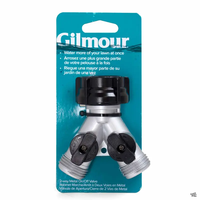 Gilmour® Y Zinc Dual Shut-Off