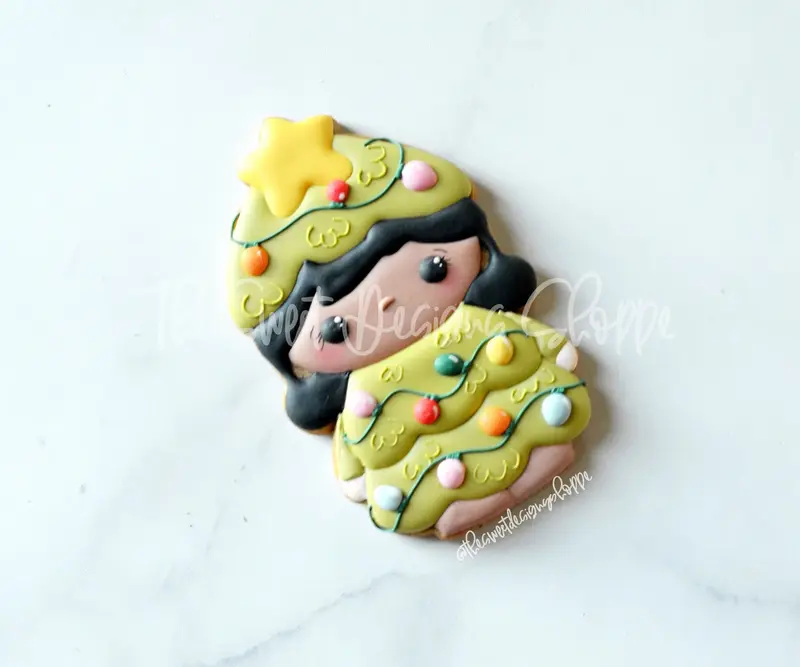 Girl Kid Tree - Cookie Cutter