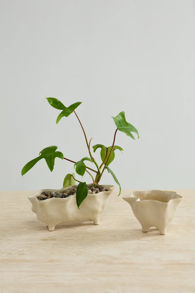 Glaslow Planter Set of 2 By Accent Decor