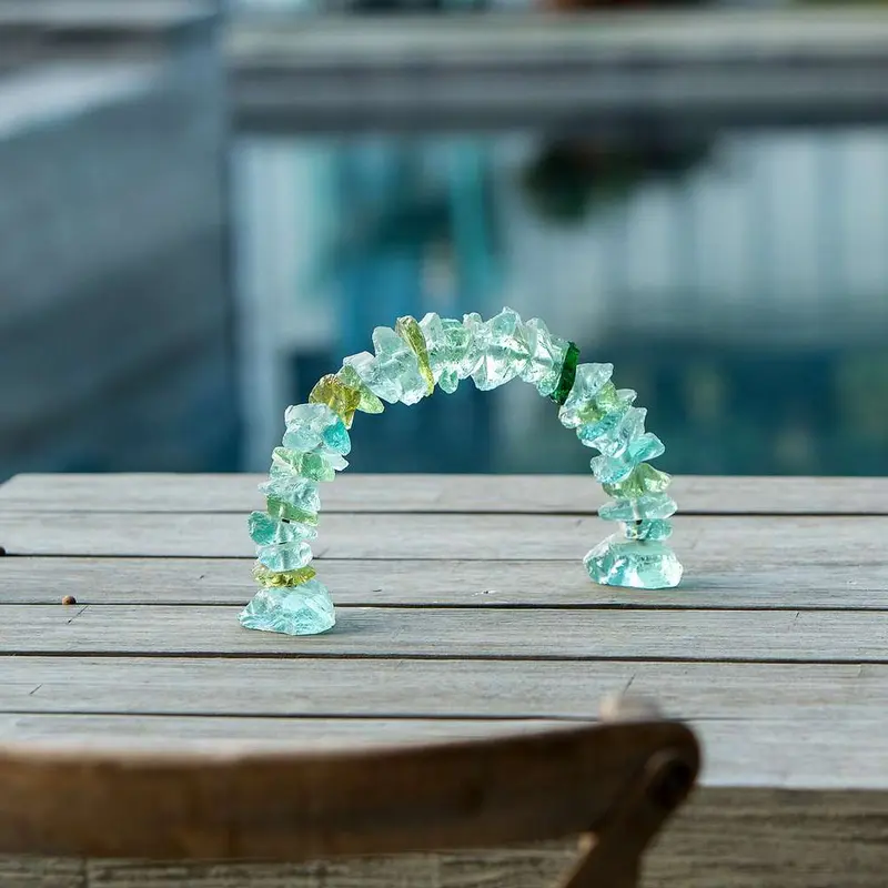 Glass Arch Set of 4 By Garden Age Supply