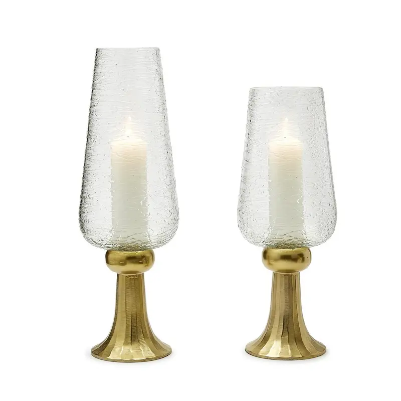 Glass Candleholder Set Of 4 By Tozai Home