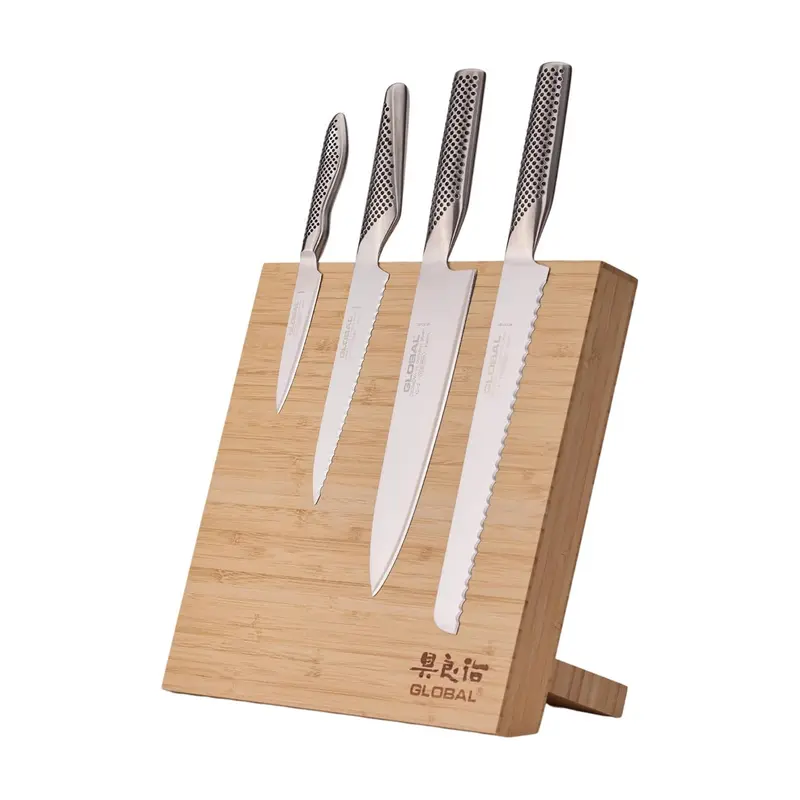 Global 5-Piece Bitoku Classic Essentials Set - Bamboo