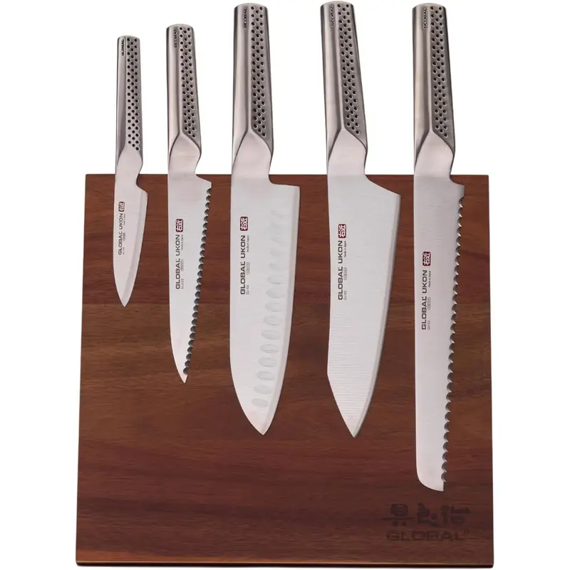 Global 6-Piece Bitoku UKON Essnentials Set - Acacia