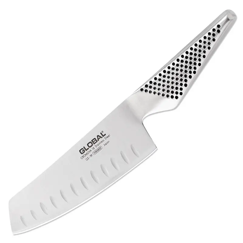 Global Gs 5 1/2'' Vegetable Hollow Ground Knife