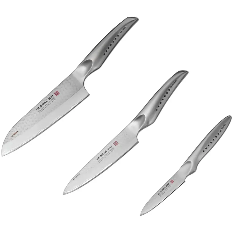 Global Sai 3-Piece Knife Set