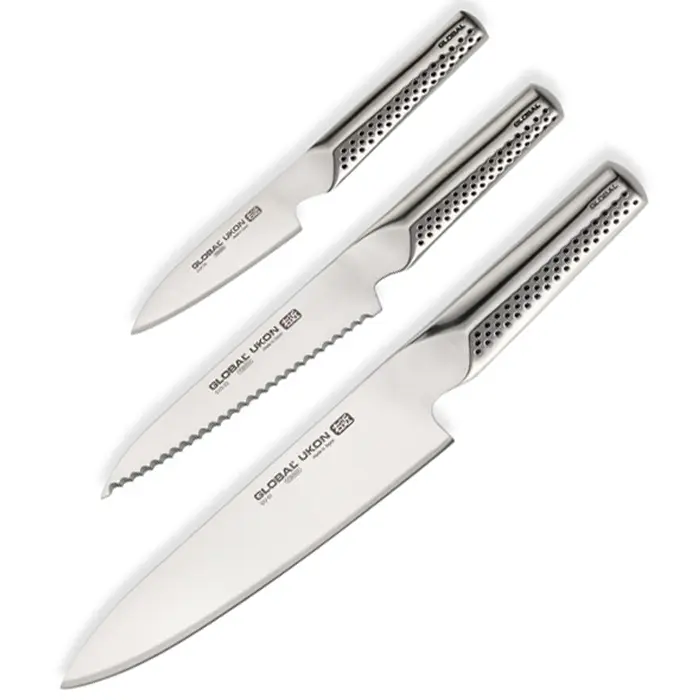 Global Ukon 3-Piece Knife Set