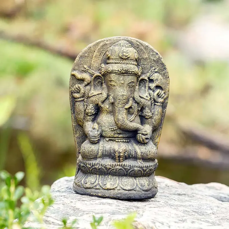Golden Ganesh Set of 2 By Garden Age Supply