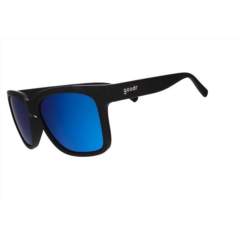 Goodr Unisex Black Frame Blue Lens Sunglasses - Deal of The Week