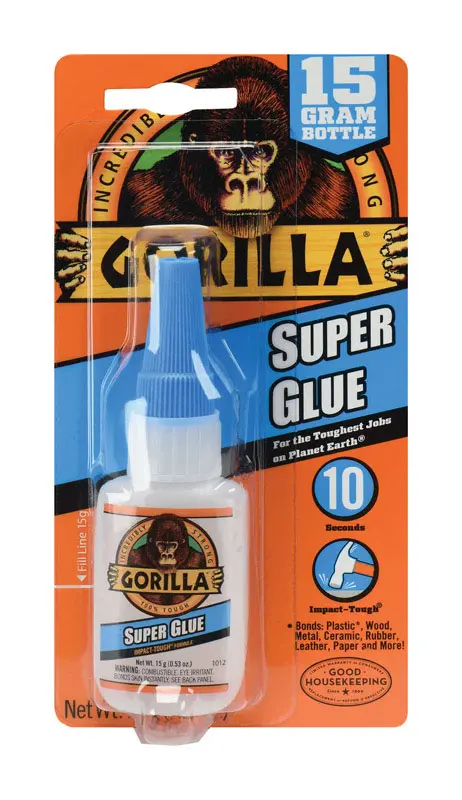 Gorilla High Strength Super Glue 15 gm (Pack of 6) - Open Box
