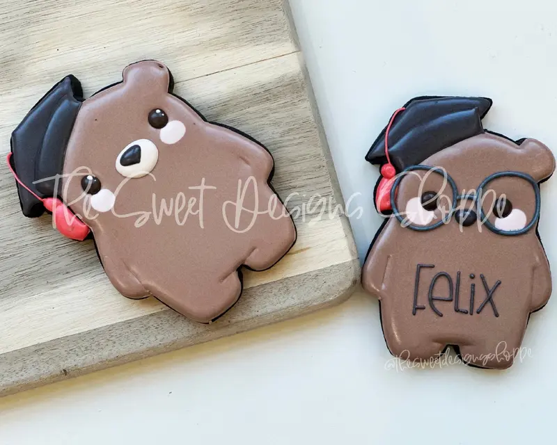 Grad Bear - Cookie Cutter